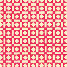 Red Geometric Squares Renaissance Print Italian Paper ~ Carta Varese Italy